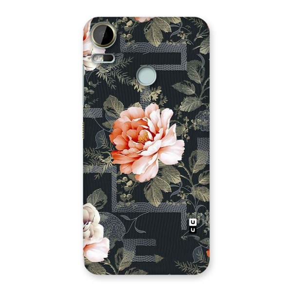 Art And Floral Back Case for Desire 10 Pro