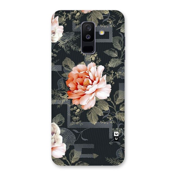 Art And Floral Back Case for Galaxy A6 Plus