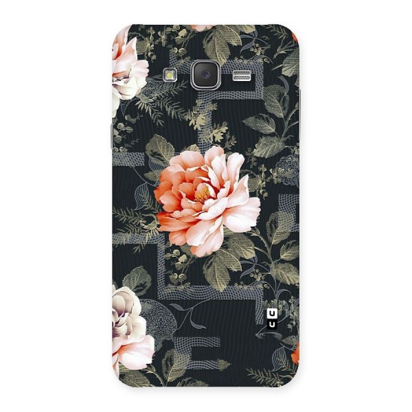 Art And Floral Back Case for Galaxy J7