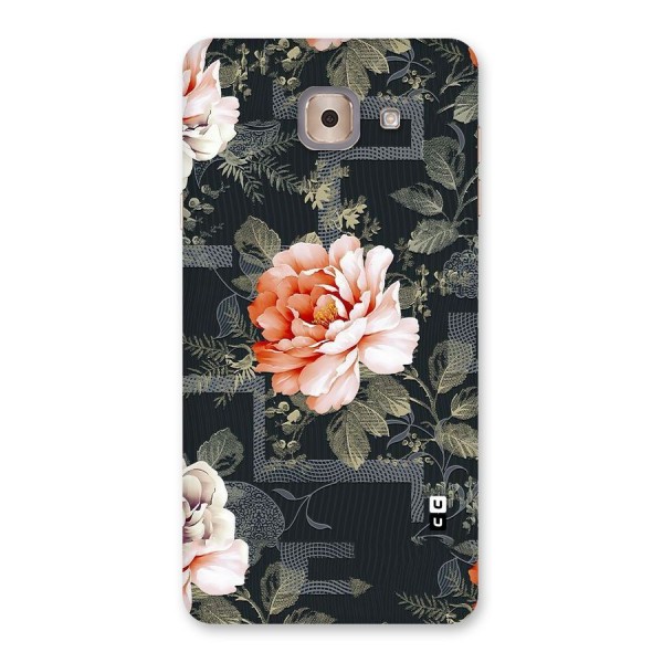 Art And Floral Back Case for Galaxy J7 Max