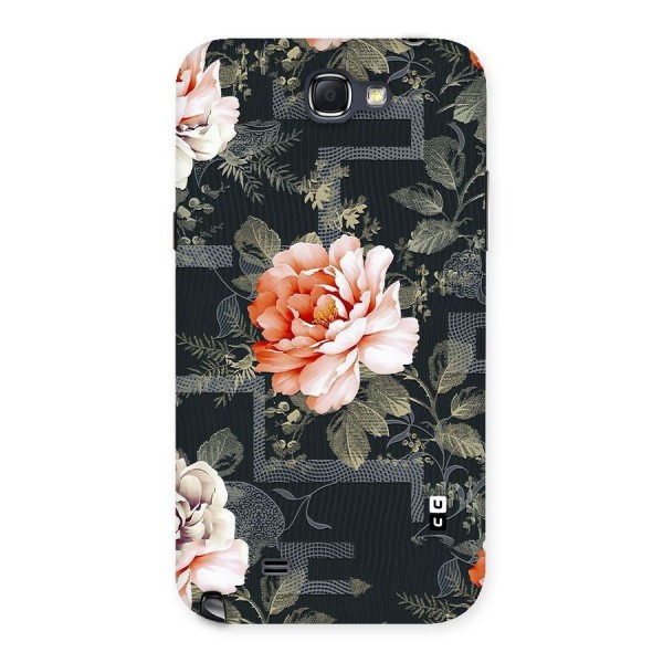 Art And Floral Back Case for Galaxy Note 2