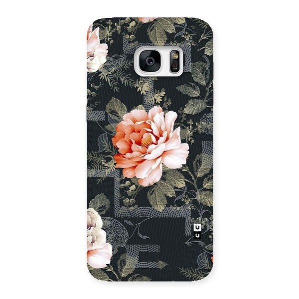 Art And Floral Back Case for Galaxy S7 Edge