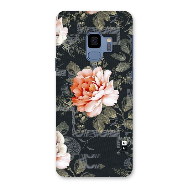 Art And Floral Back Case for Galaxy S9