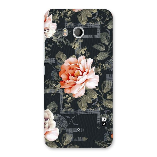Art And Floral Back Case for HTC U11