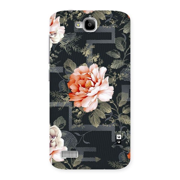 Art And Floral Back Case for Honor Holly