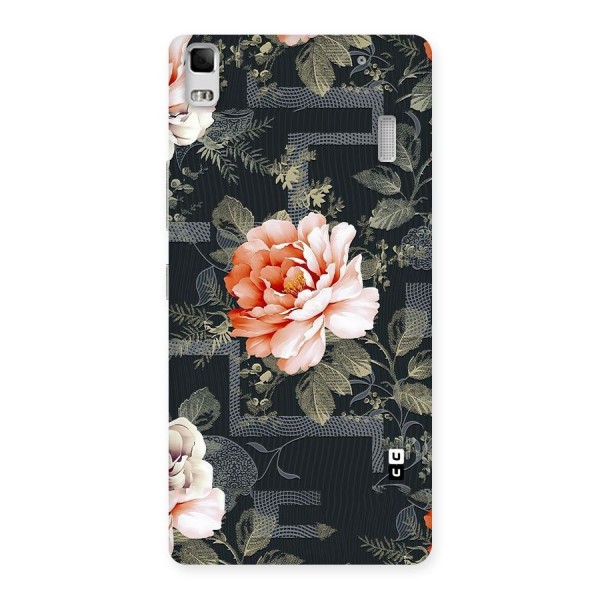 Art And Floral Back Case for Lenovo A7000