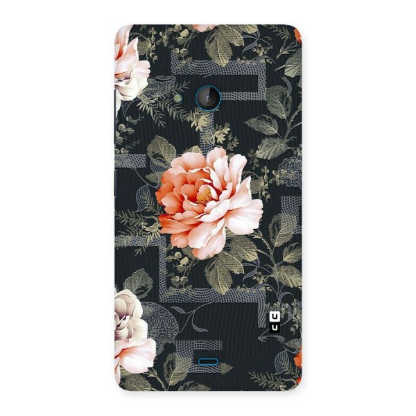 Art And Floral Back Case for Lumia 540