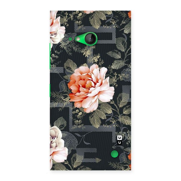 Art And Floral Back Case for Lumia 730