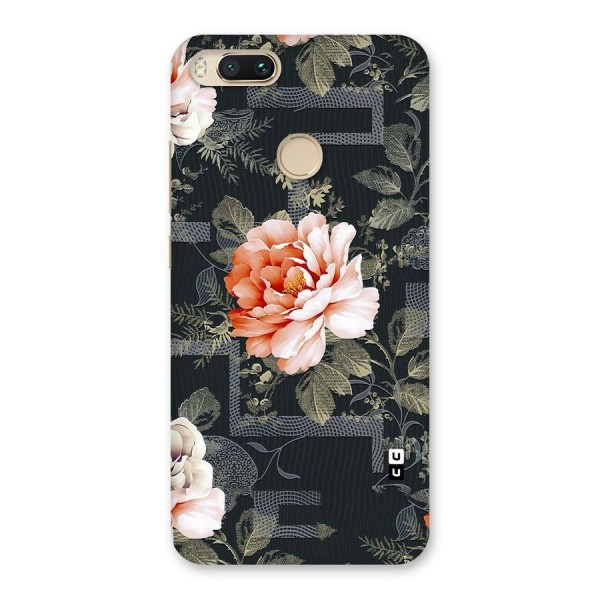 Art And Floral Back Case for Mi A1