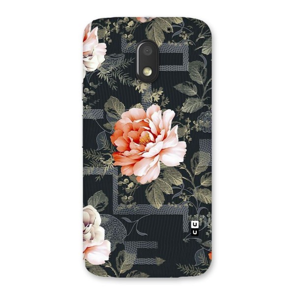 Art And Floral Back Case for Moto E3 Power