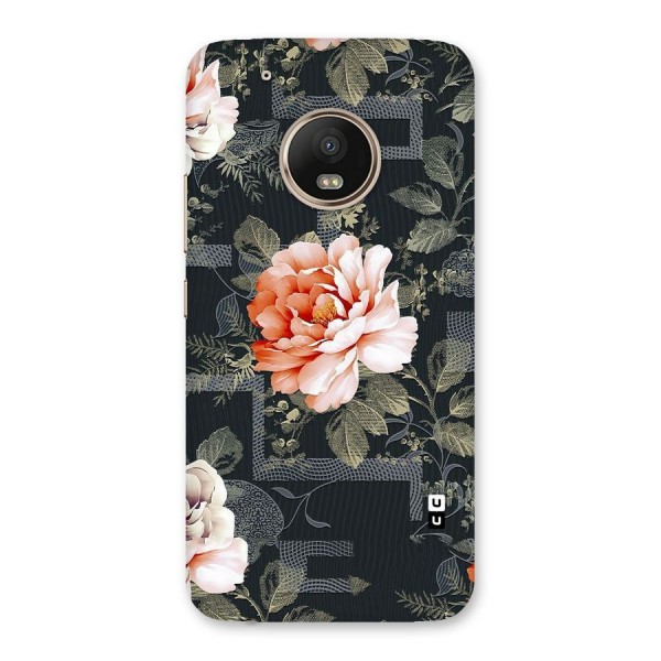 Art And Floral Back Case for Moto G5 Plus