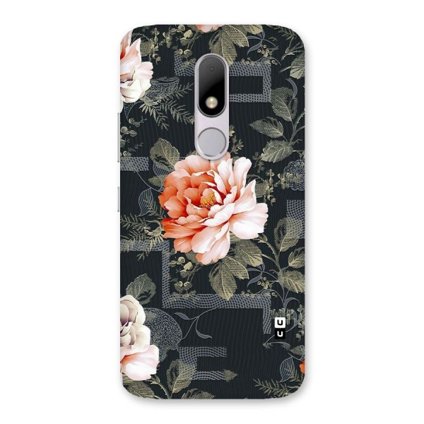 Art And Floral Back Case for Moto M