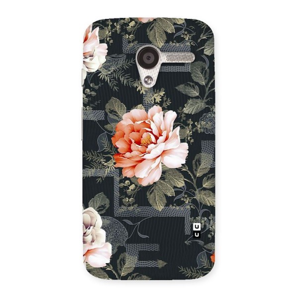 Art And Floral Back Case for Moto X