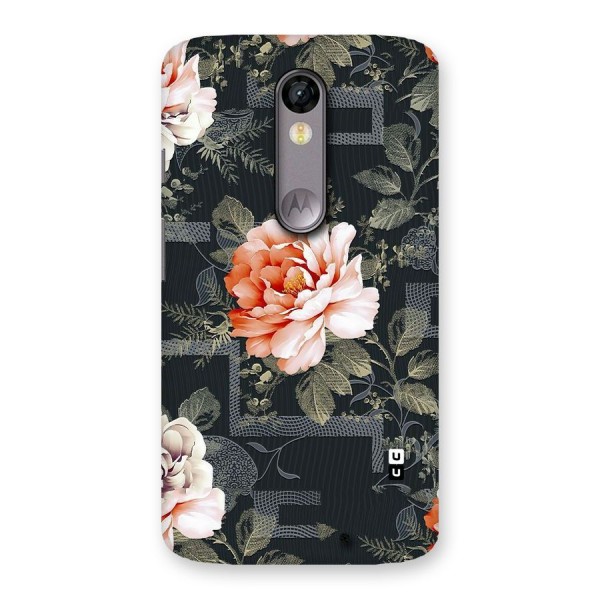 Art And Floral Back Case for Moto X Force