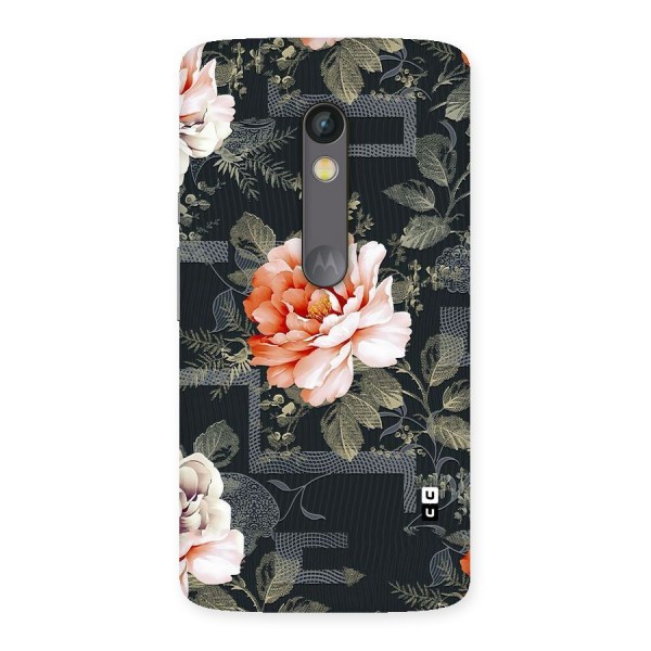 Art And Floral Back Case for Moto X Play