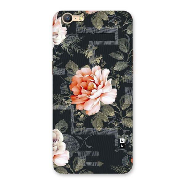Art And Floral Back Case for Oppo A57