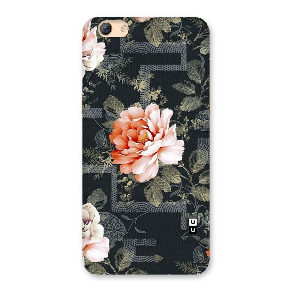 Art And Floral Back Case for Oppo F3 Plus