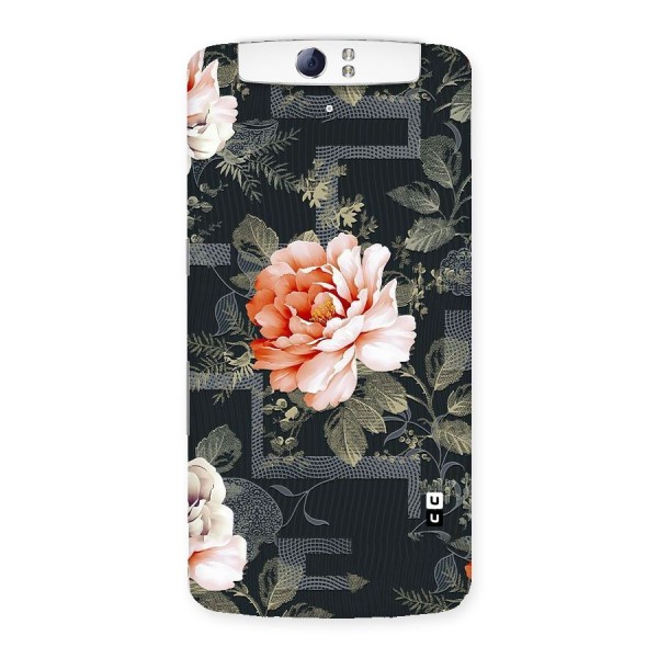 Art And Floral Back Case for Oppo N1