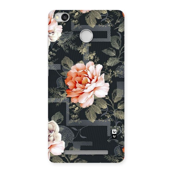 Art And Floral Back Case for Redmi 3S Prime