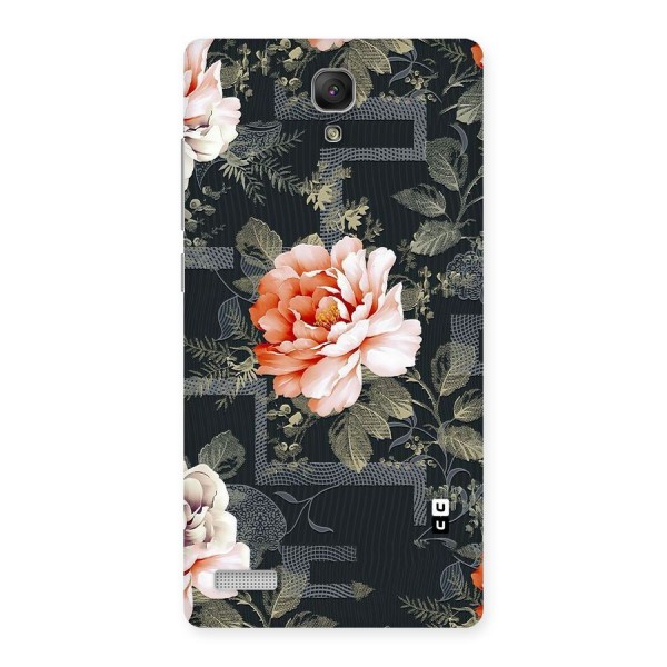 Art And Floral Back Case for Redmi Note