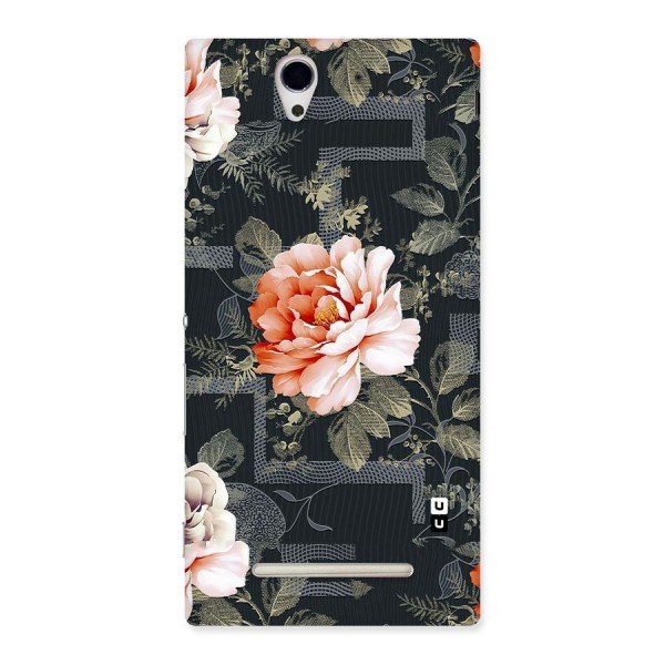 Art And Floral Back Case for Sony Xperia C3