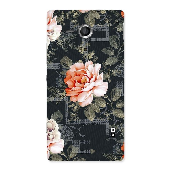 Art And Floral Back Case for Sony Xperia SP