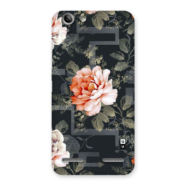 Art And Floral Back Case for Vibe K5 Plus