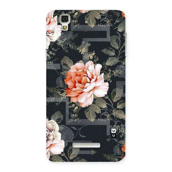 Art And Floral Back Case for YU Yureka Plus
