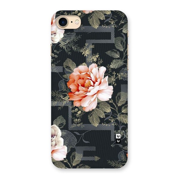 Art And Floral Back Case for iPhone 7