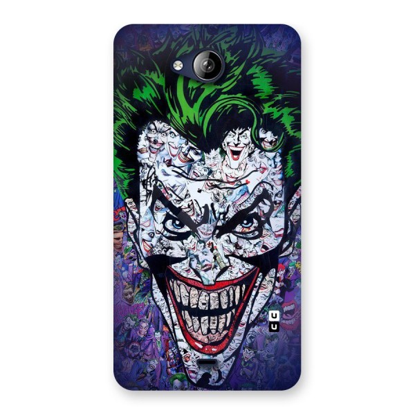 Art Face Back Case for Canvas Play Q355
