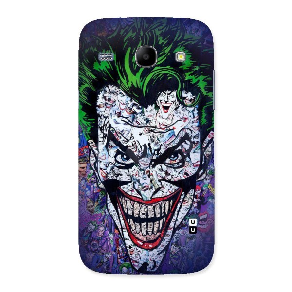 Art Face Back Case for Galaxy Core