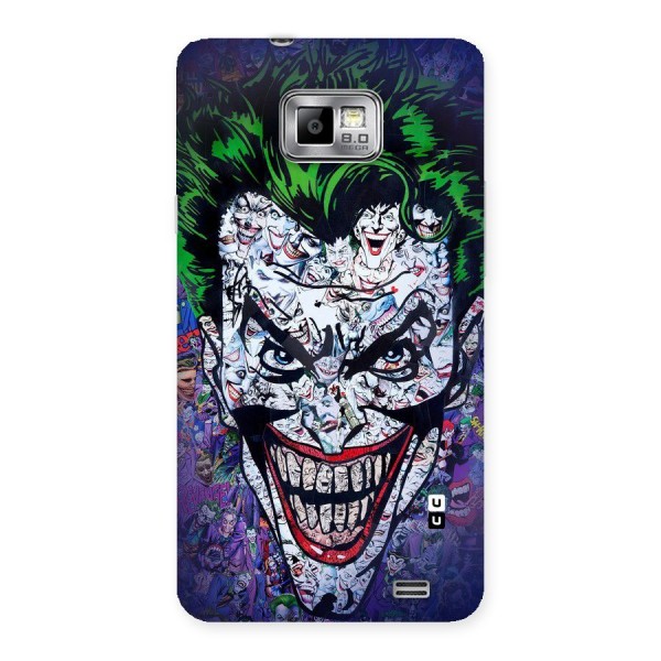 Art Face Back Case for Galaxy S2