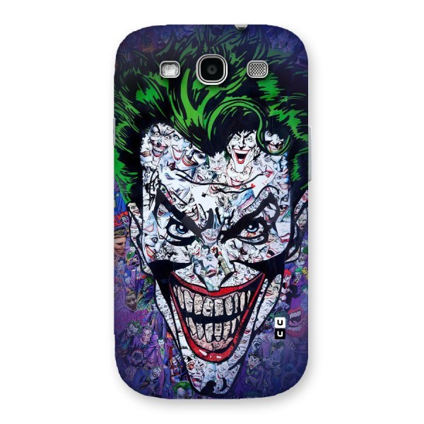 Art Face Back Case for Galaxy S3