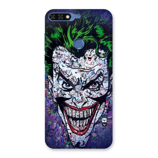 Art Face Back Case for Honor 7C