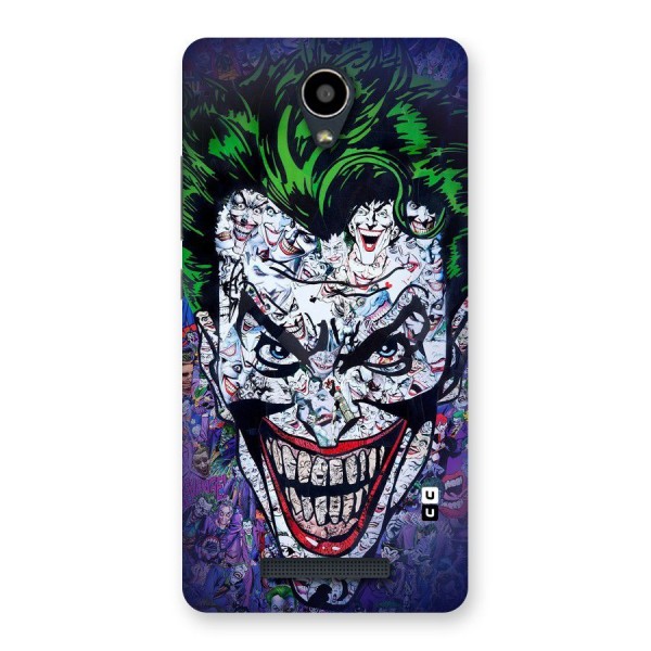 Art Face Back Case for Redmi Note 2