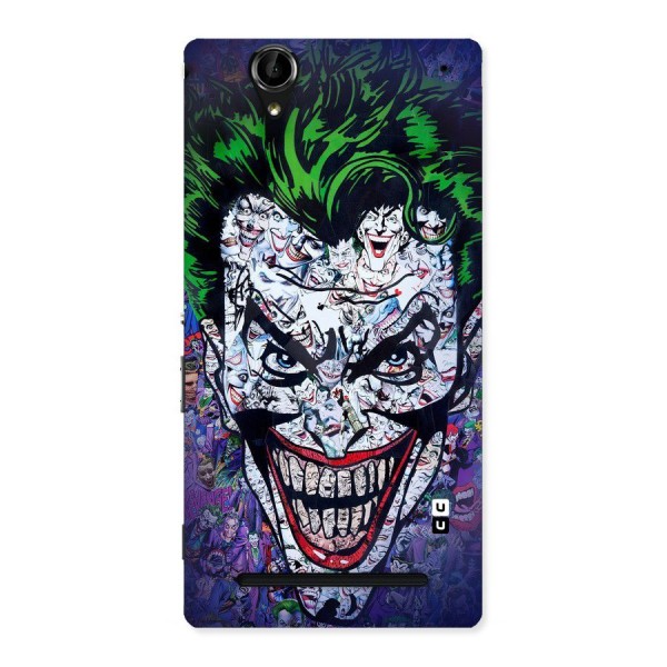 Art Face Back Case for Sony Xperia T2