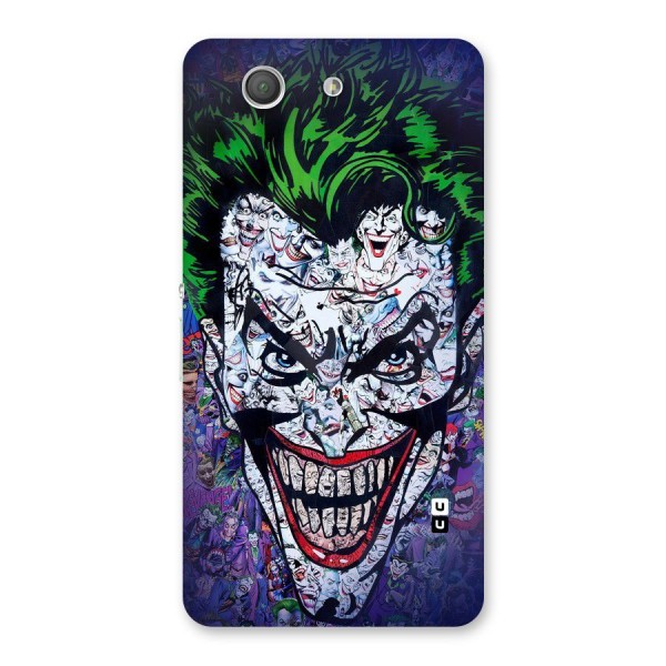 Art Face Back Case for Xperia Z3 Compact