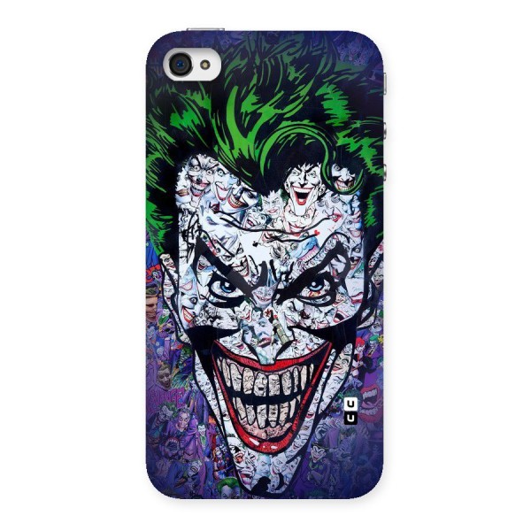 Art Face Back Case for iPhone 4 4s