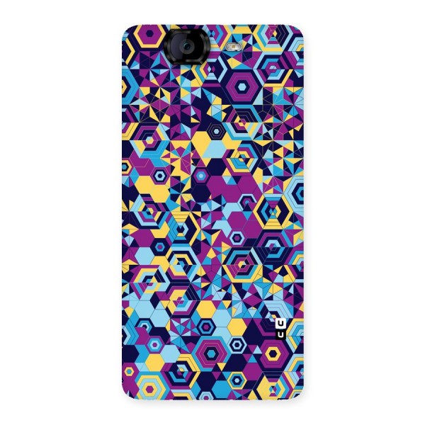 Artistic Abstract Back Case for Canvas Knight A350