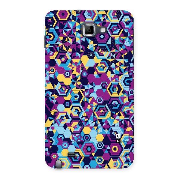 Artistic Abstract Back Case for Galaxy Note