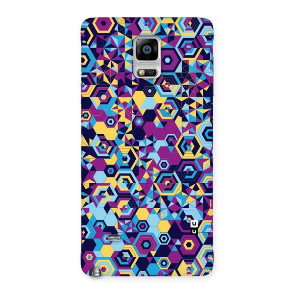 Artistic Abstract Back Case for Galaxy Note 4