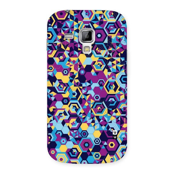 Artistic Abstract Back Case for Galaxy S Duos