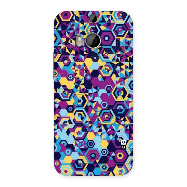 Artistic Abstract Back Case for HTC One M8