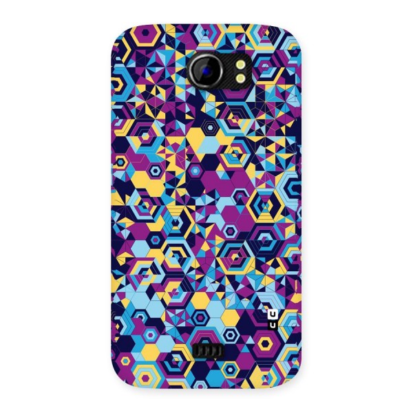 Artistic Abstract Back Case for Micromax Canvas 2 A110