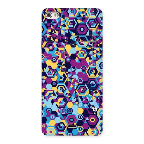 Artistic Abstract Back Case for Micromax Canvas Silver 5