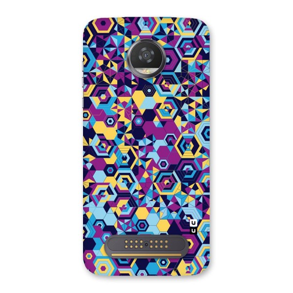 Artistic Abstract Back Case for Moto Z2 Play