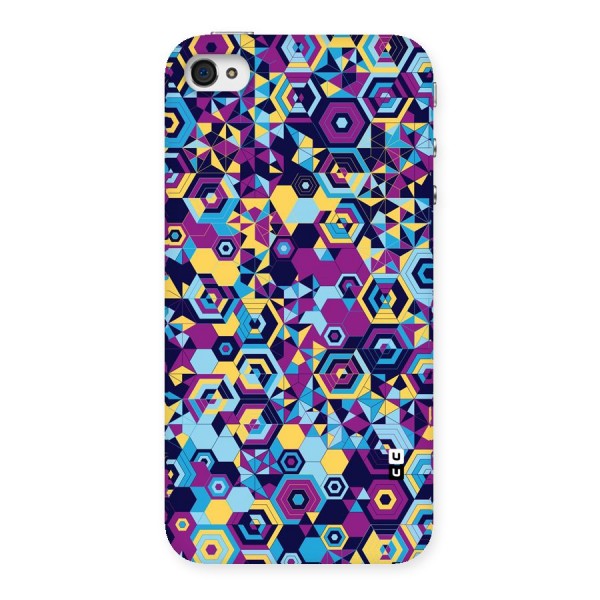 Artistic Abstract Back Case for iPhone 4 4s