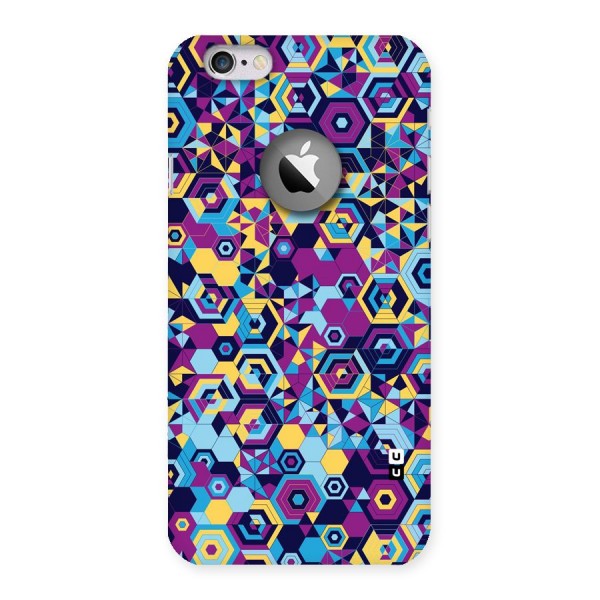 Artistic Abstract Back Case for iPhone 6 Logo Cut