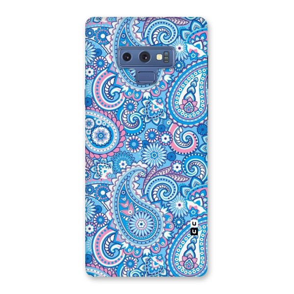 Artistic Blue Art Back Case for Galaxy Note 9