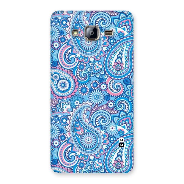 Artistic Blue Art Back Case for Galaxy On5
